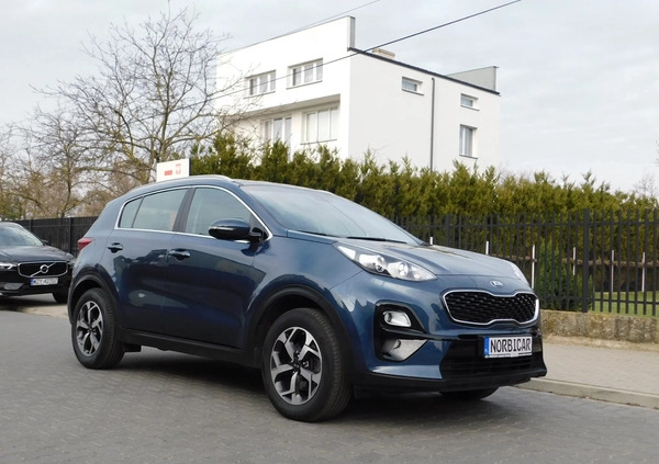Kia Sportage cena 74980 przebieg: 156200, rok produkcji 2020 z Przedbórz małe 596